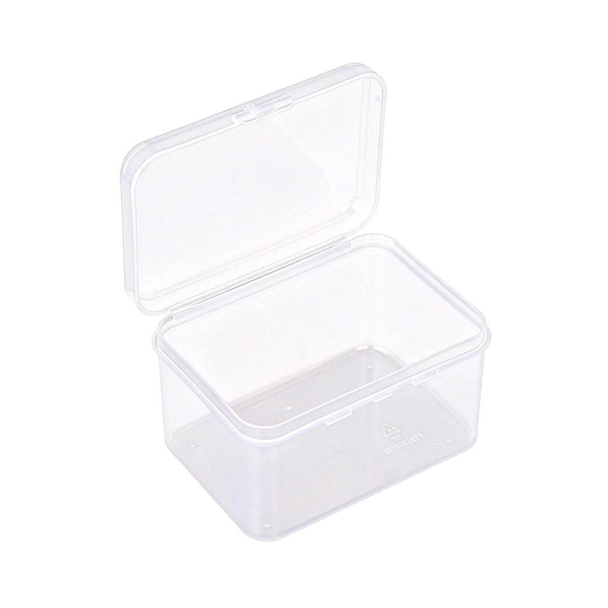 10PCS Mini Clear Plastic Storage Boxes Small Parts Organiser
