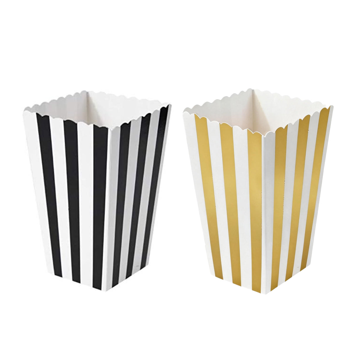 100PCS Popcorn Boxes Food Grade Disposable Snack Packaging