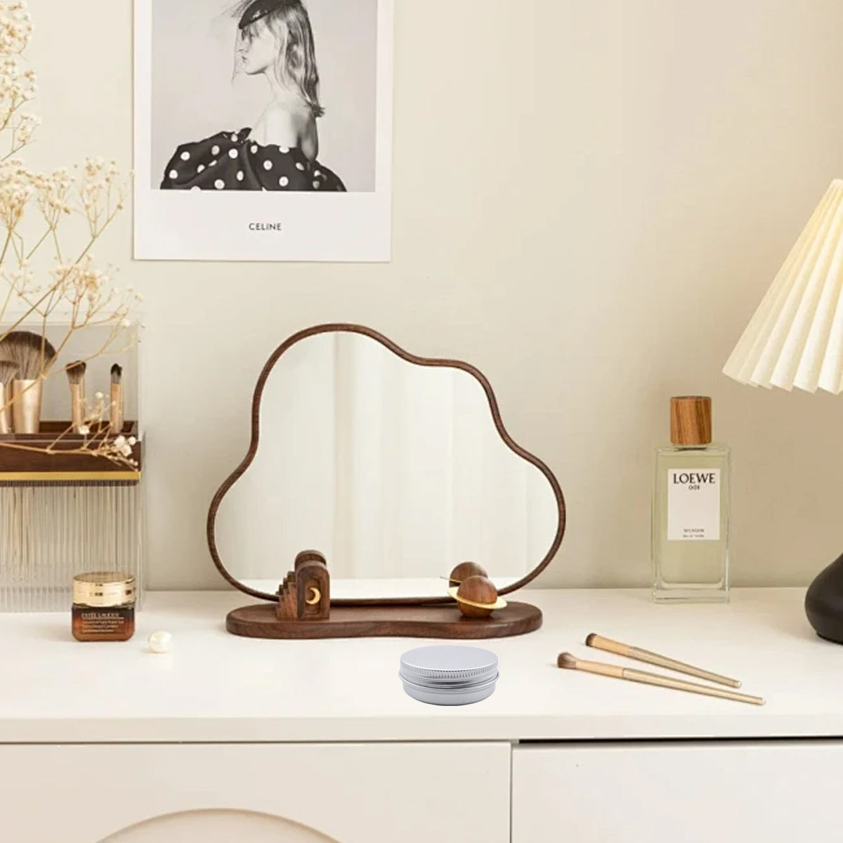 Threaded Round Aluminum Gift Box Packaging Case for Tea Candy Gifts