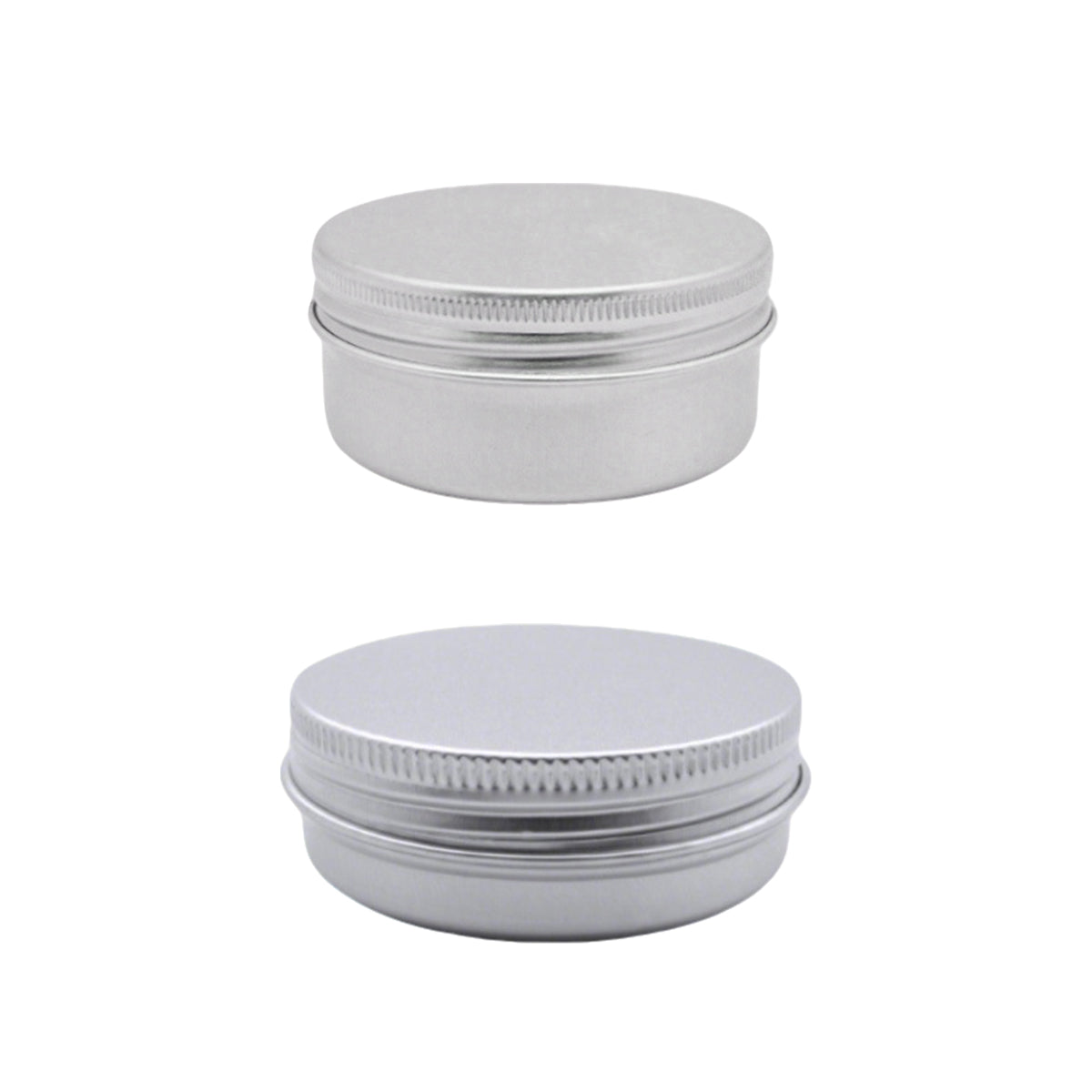 Threaded Round Aluminum Gift Box Packaging Case for Tea Candy Gifts