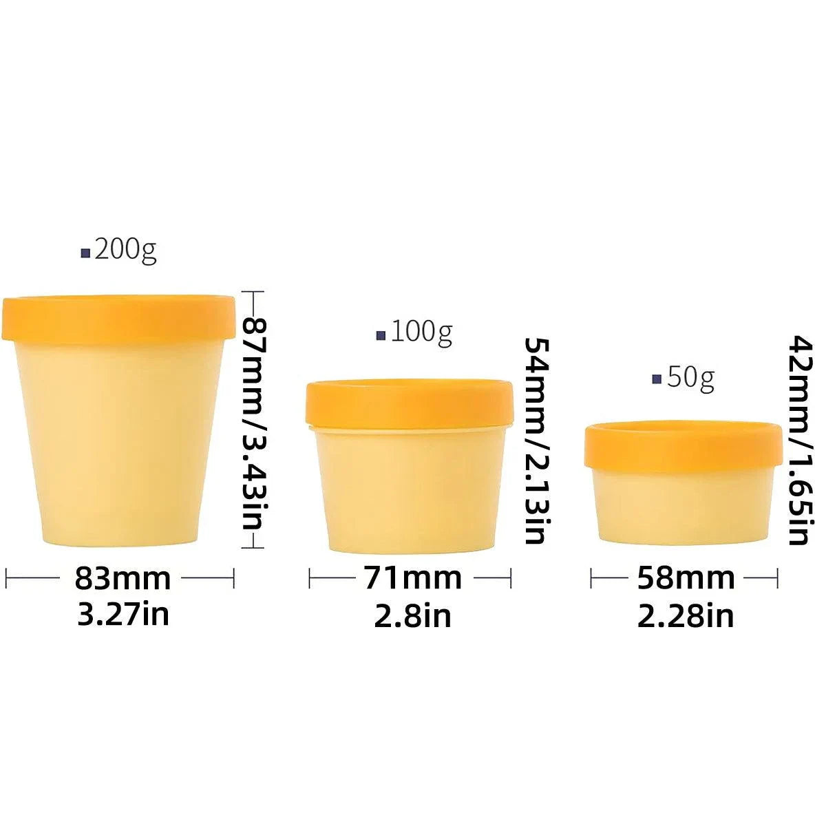 Plastic Container Jar 20PCS