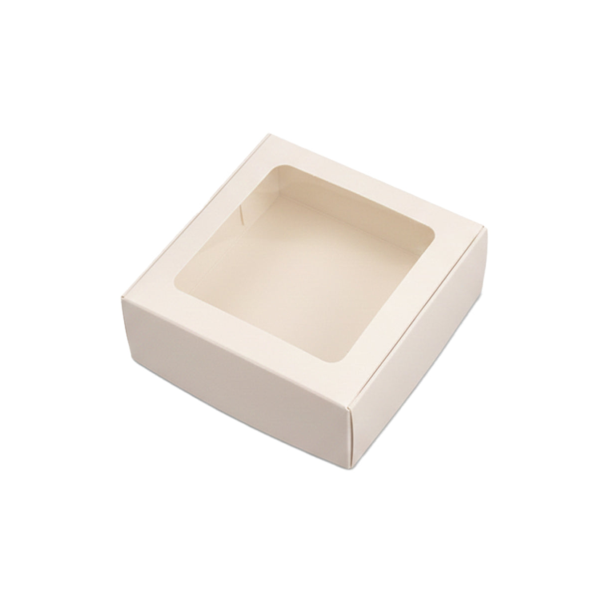 40PCS Kraft Gift Boxes with Clear Window Small Jewelry Party Favor Boxes