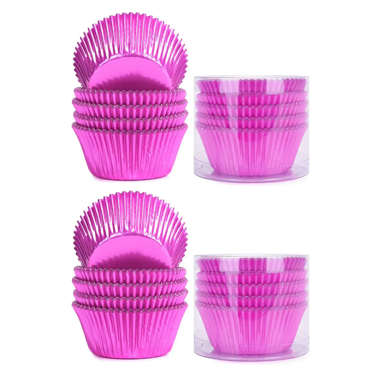 200pcs Colored Baking Paper Cupcake Muffin Liners