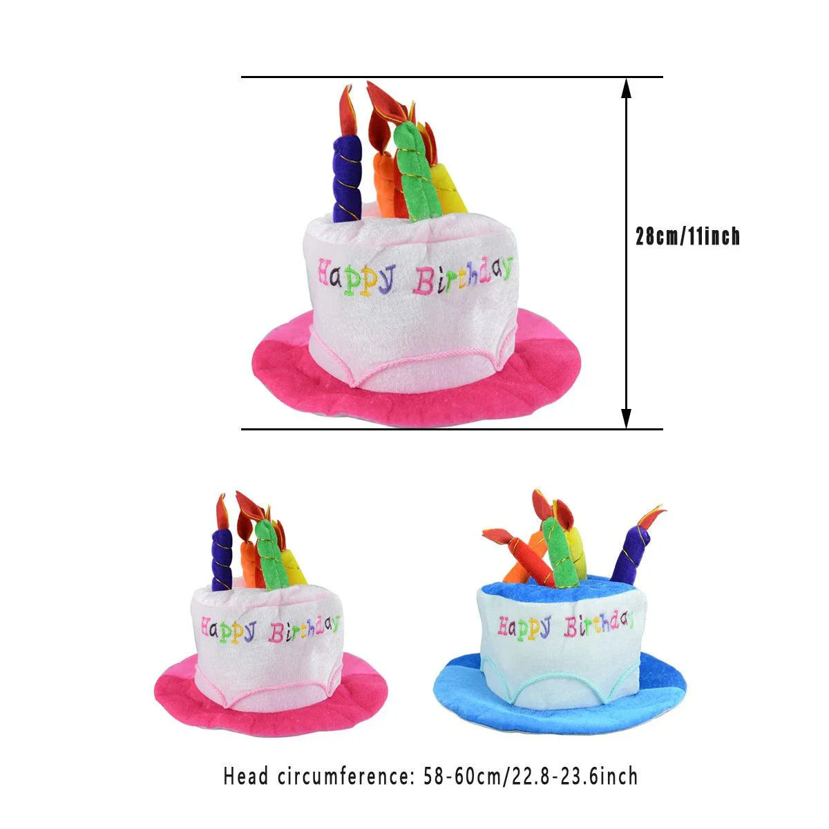 Birthday Cake Hat Party Supplies