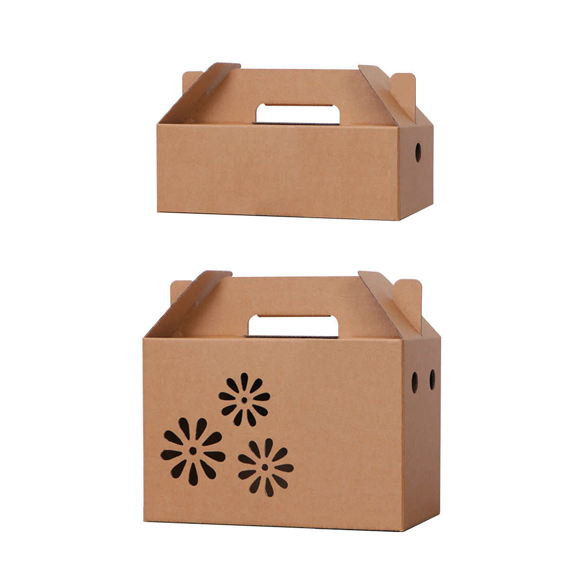 Kraft Paper Gift Box Durable Packaging for Birthday Wedding