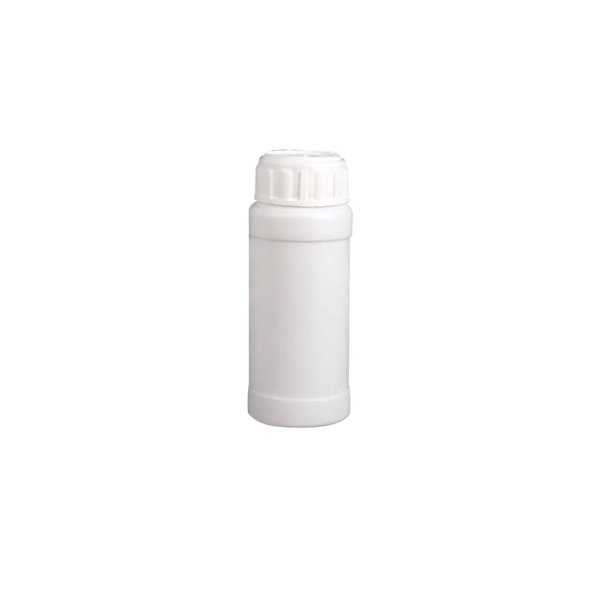 Chemical Bottle White Plastic Pesticide Reagent Bottle 50PCS