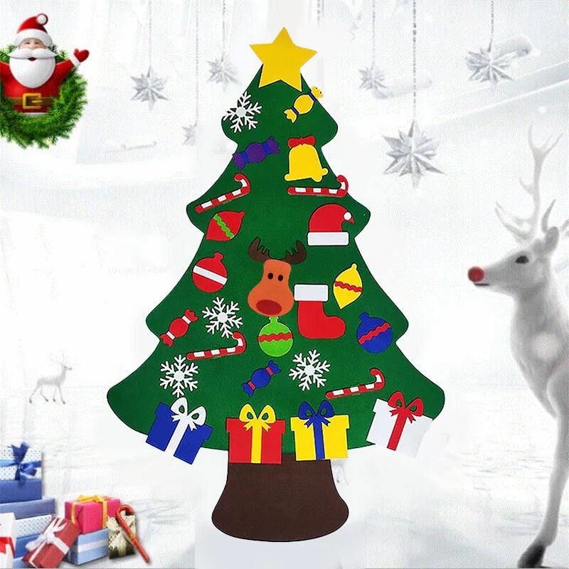 Felt Christmas Tree Set Decorations 1SET 2Styles