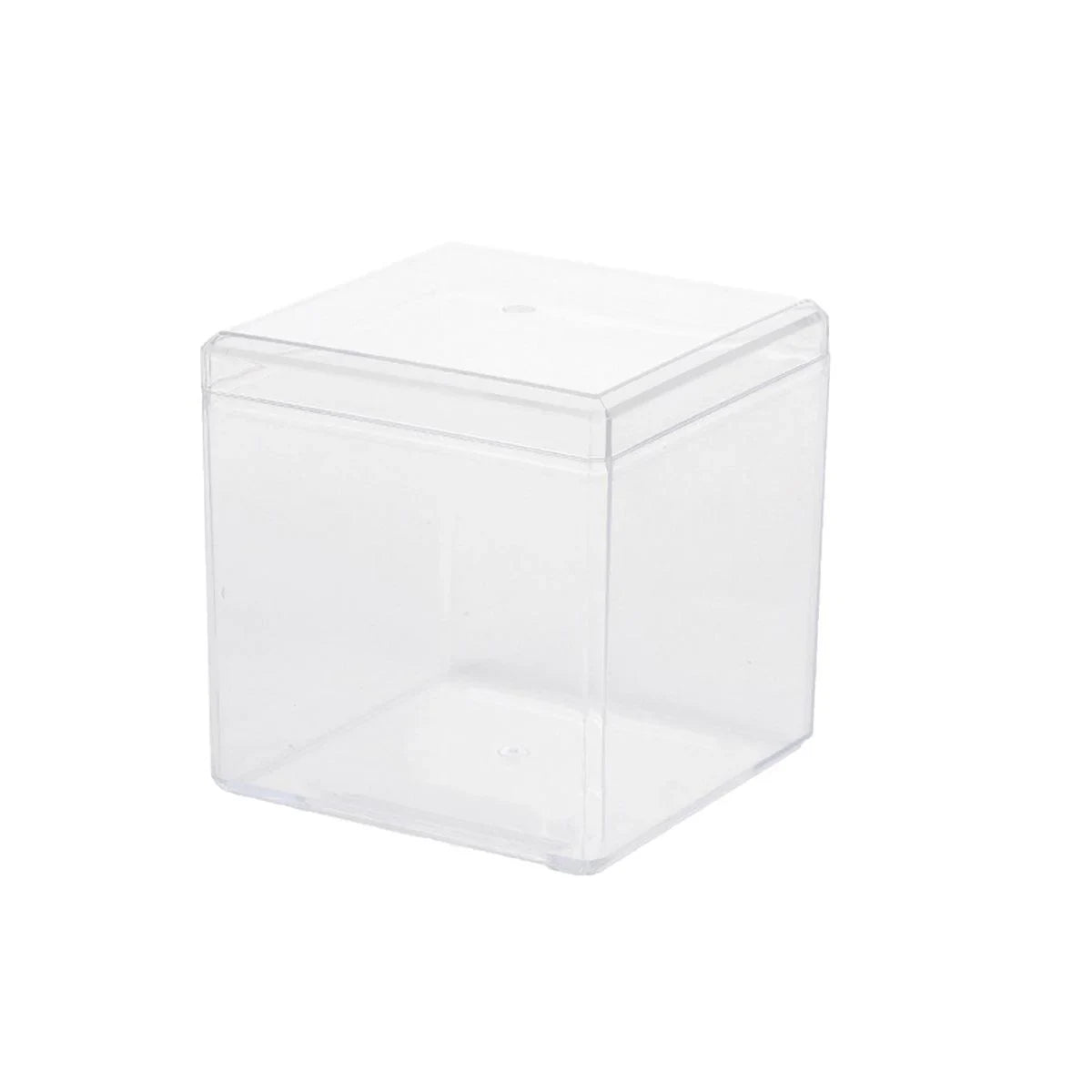 Clear Plastic Biscuit Boxes – 20pcs Assorted Food-Grade Containers