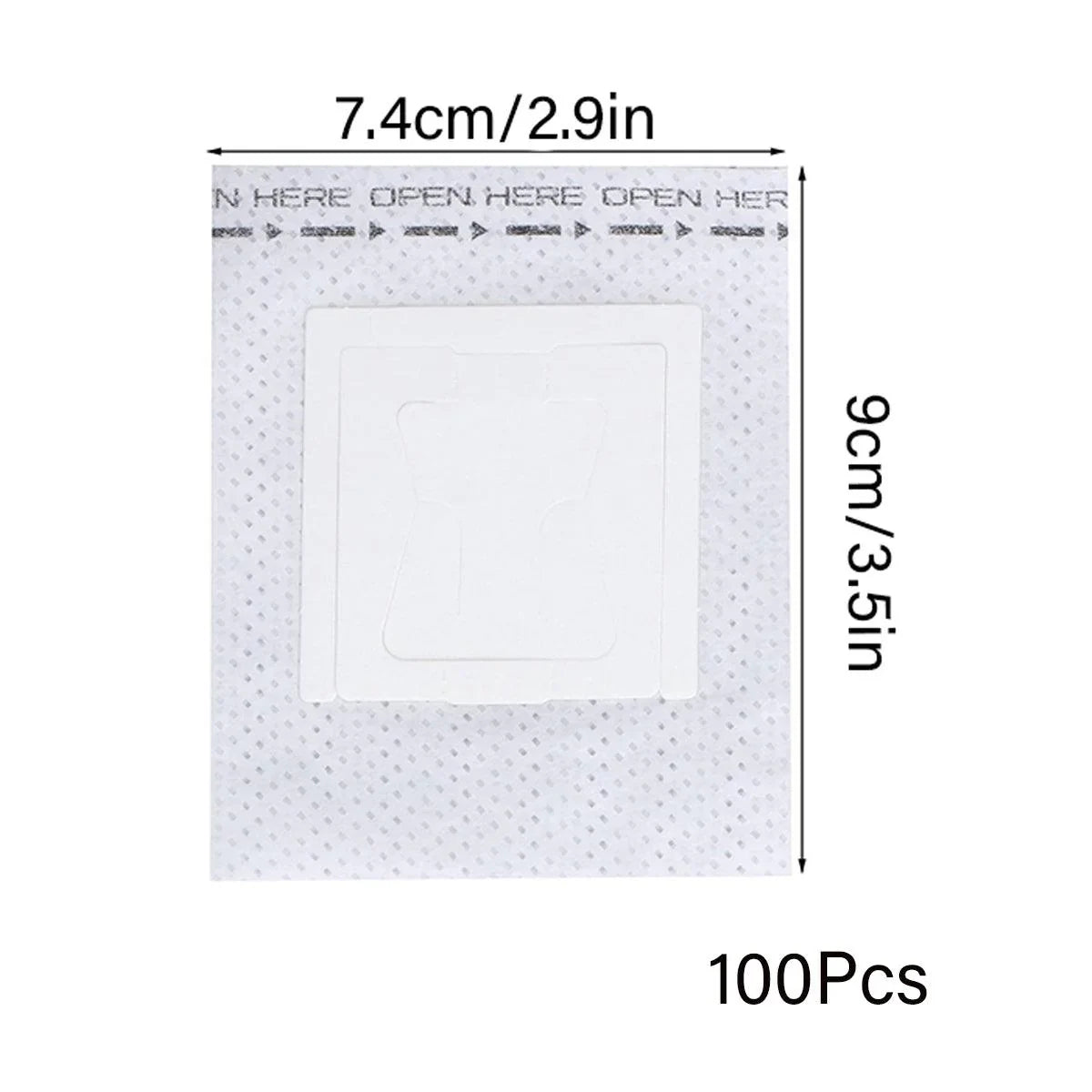 Coffee Filter Hanging Ear Non-Woven Fabric 100 Pieces for Pour-Over Brewing