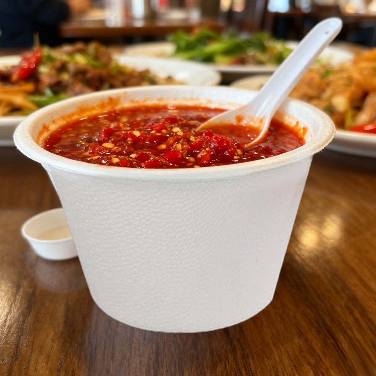100PCS 4oz Disposable Dipping Sauce Dishes Biodegradable
