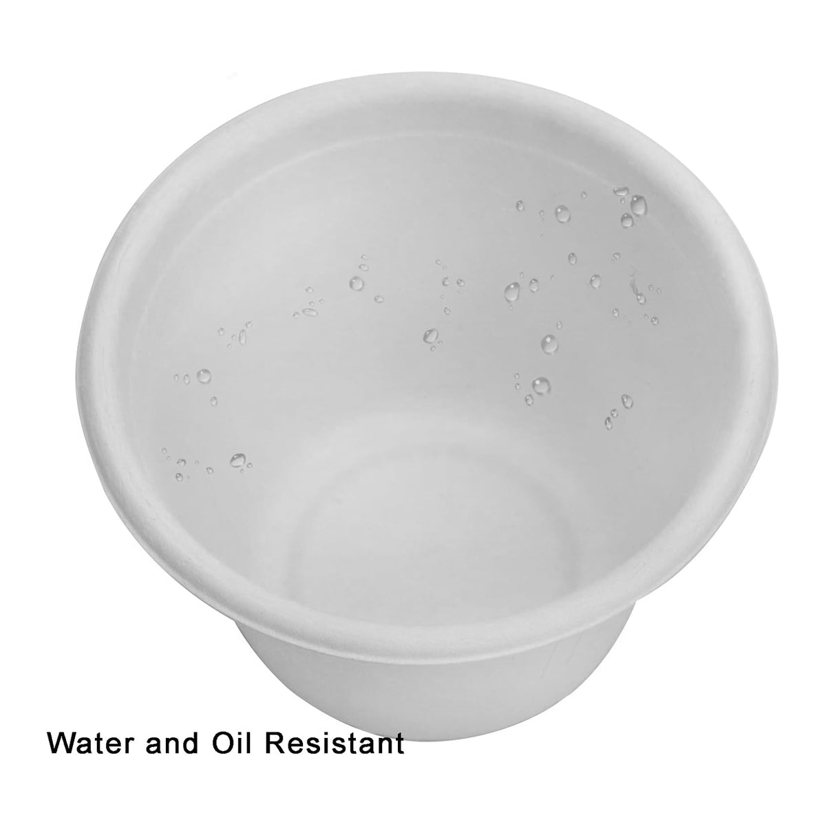 100PCS 4oz Disposable Dipping Sauce Dishes Biodegradable