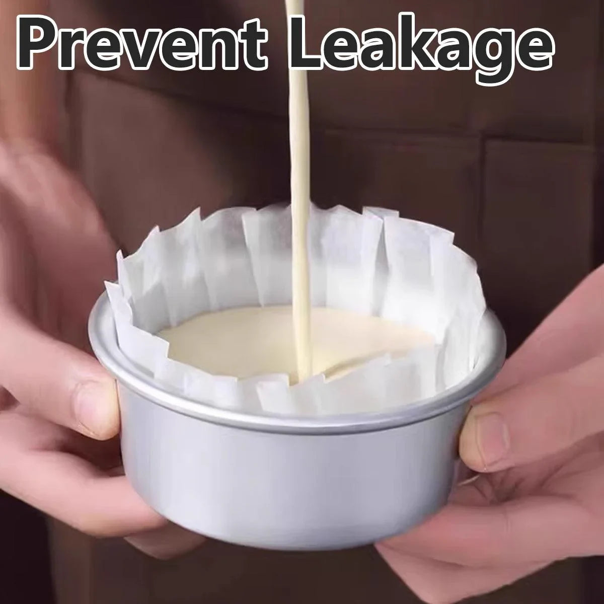 Cupcake Liners Baking Paper 4in 6in Non Stick Muffin Trays