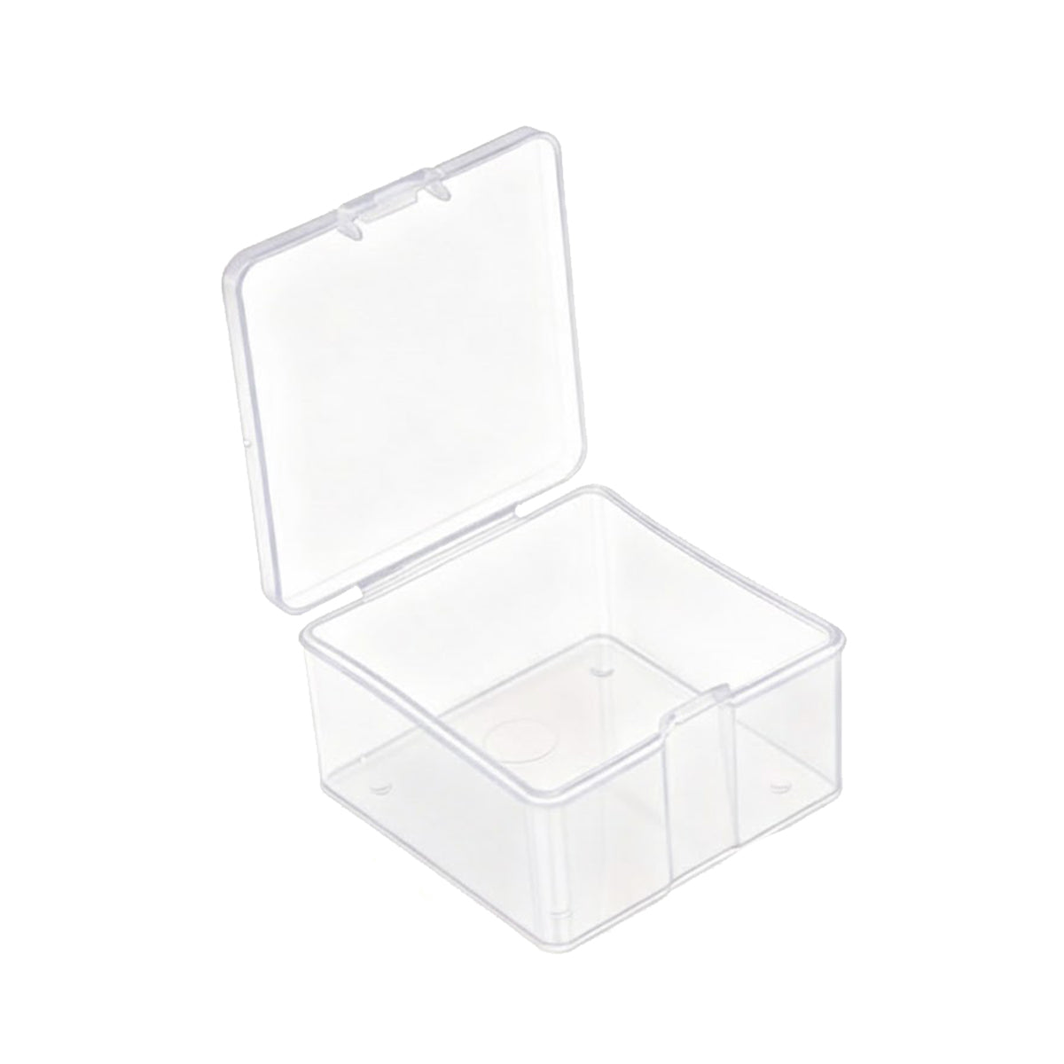 10PCS Mini Clear Plastic Storage Boxes Small Parts Organiser