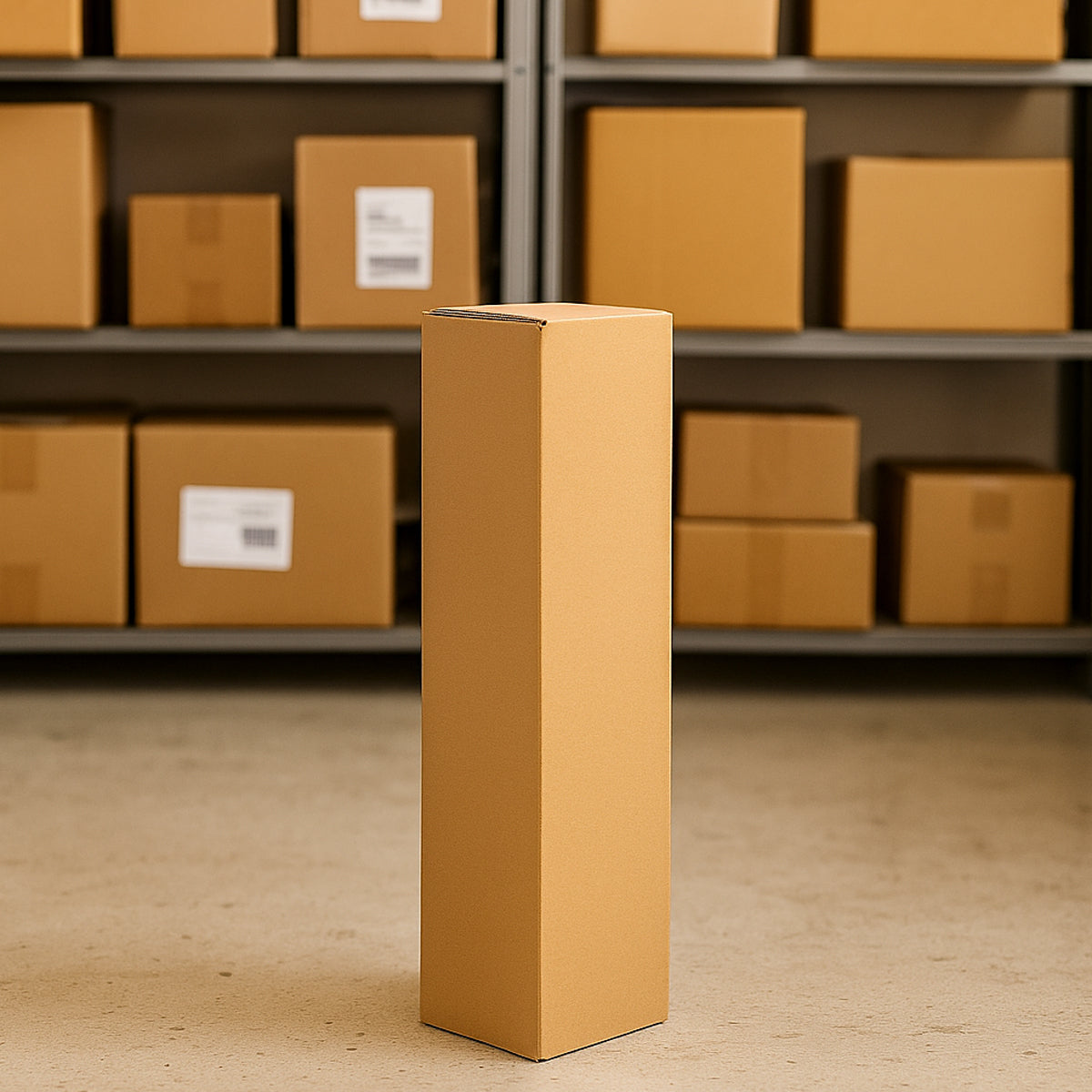 50PCS Long Strip Carton Shipping Boxes Sturdy Paper