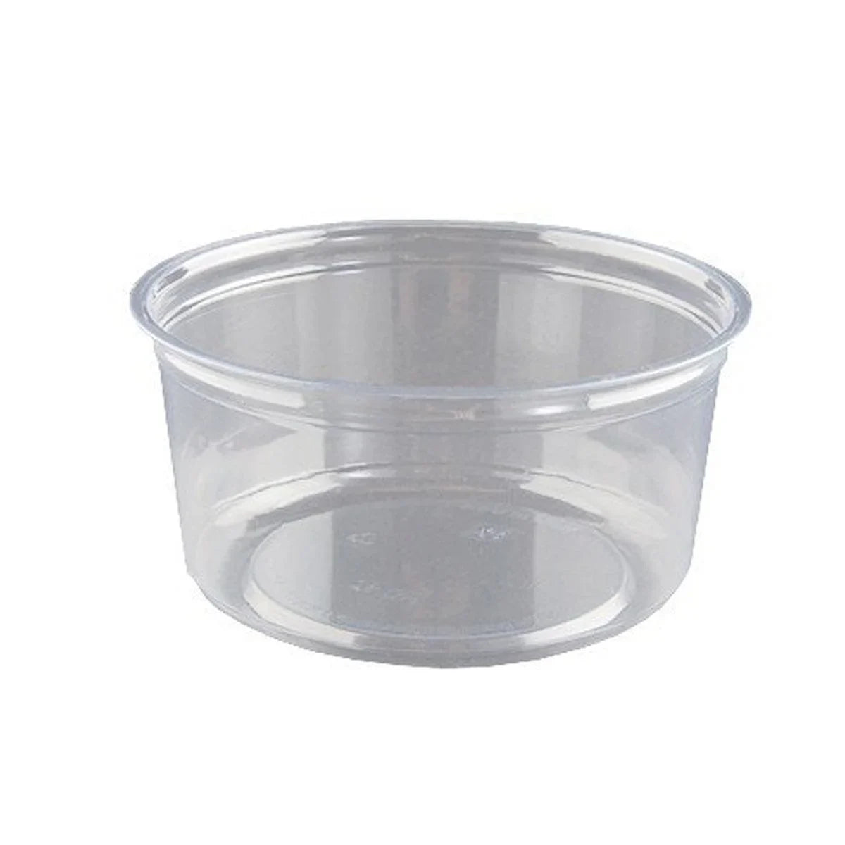 Dessert Bowls PET Plastic Leak Proof Transparent Disposable Containers