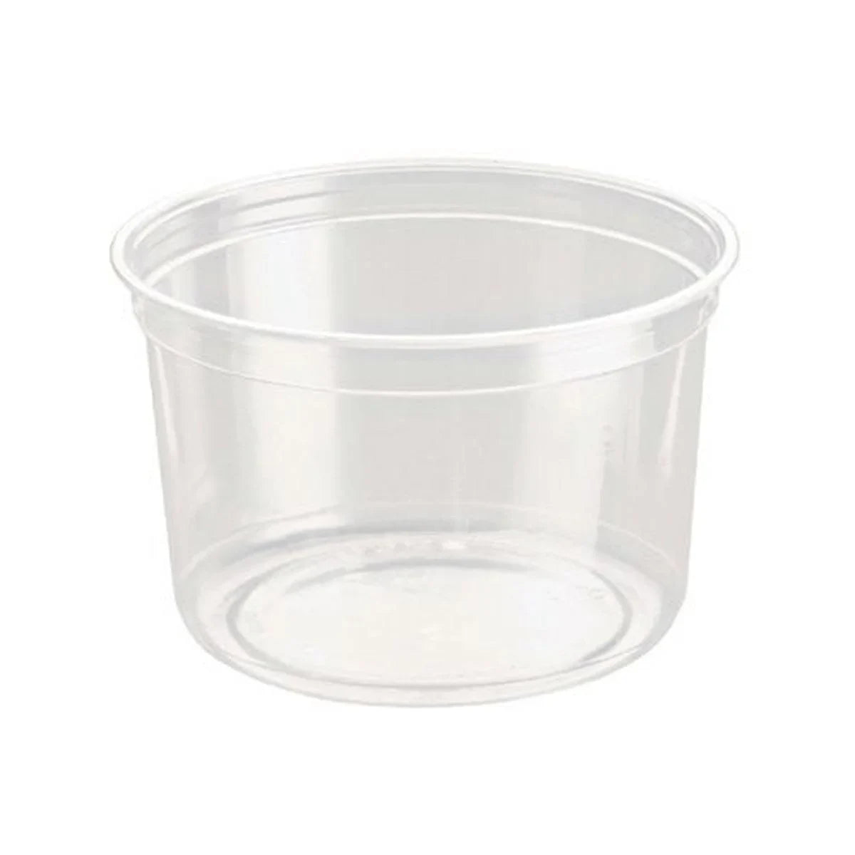 Dessert Bowls PET Plastic Leak Proof Transparent Disposable Containers