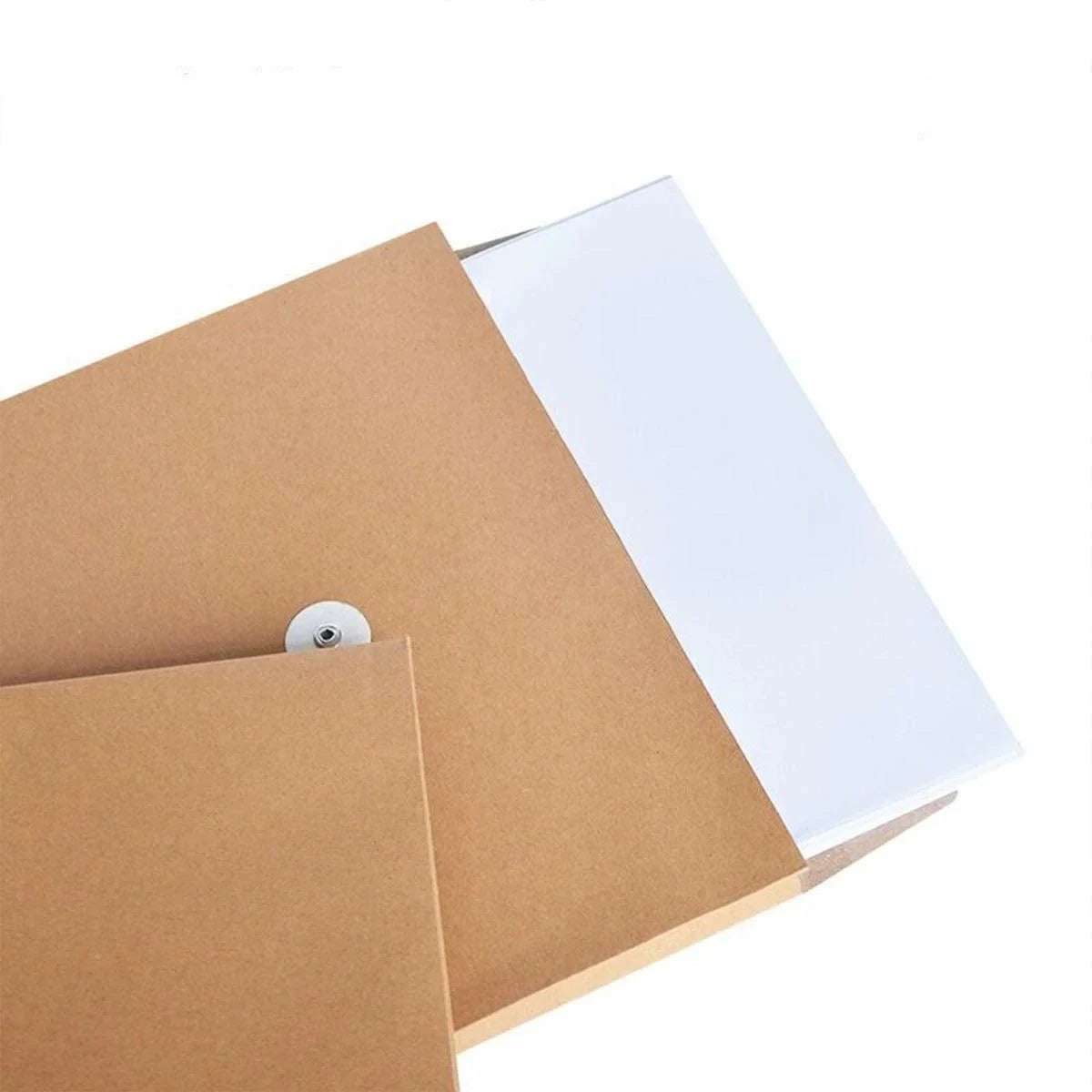 Envelope File Folders – Durable Kraft Paper with Secure String-Tie Closure