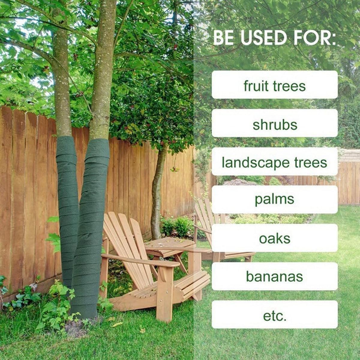 Tree Cold Protective Wrap Insulating Cloth 2PCS