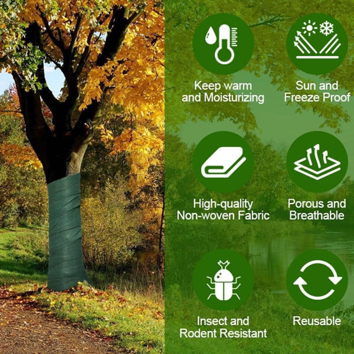 Tree Cold Protective Wrap Insulating Cloth 2PCS