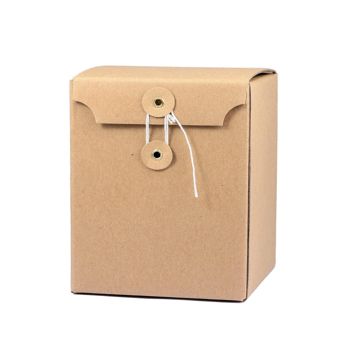 Gift Box Packaging Kraft Corrugated Paper Foldable Storage Boxes