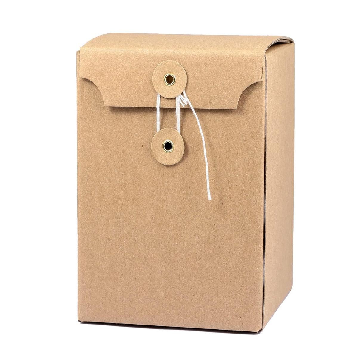 Gift Box Packaging Kraft Corrugated Paper Foldable Storage Boxes