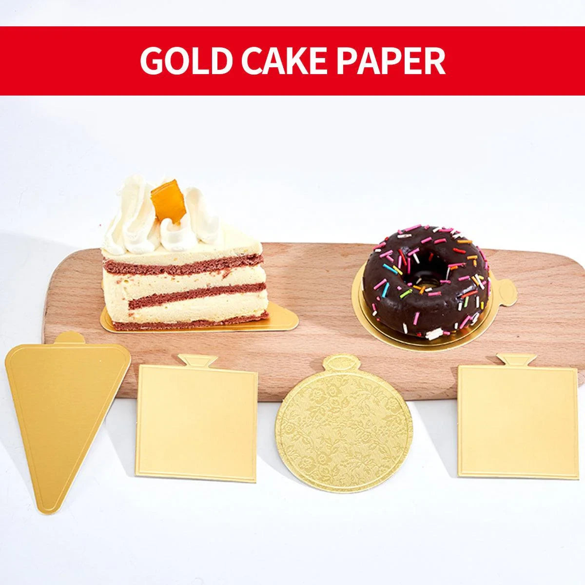 Mousse Cake Baking Paper Base Board 100PCS