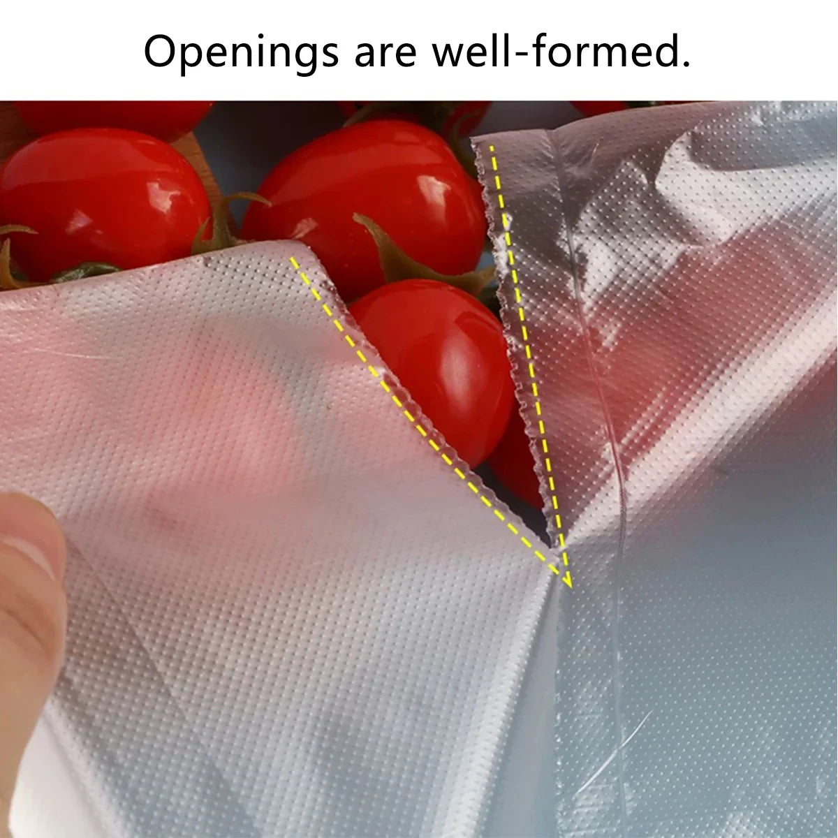 Biodegradable Food Storage Bags Perforated Roll Eco Friendly