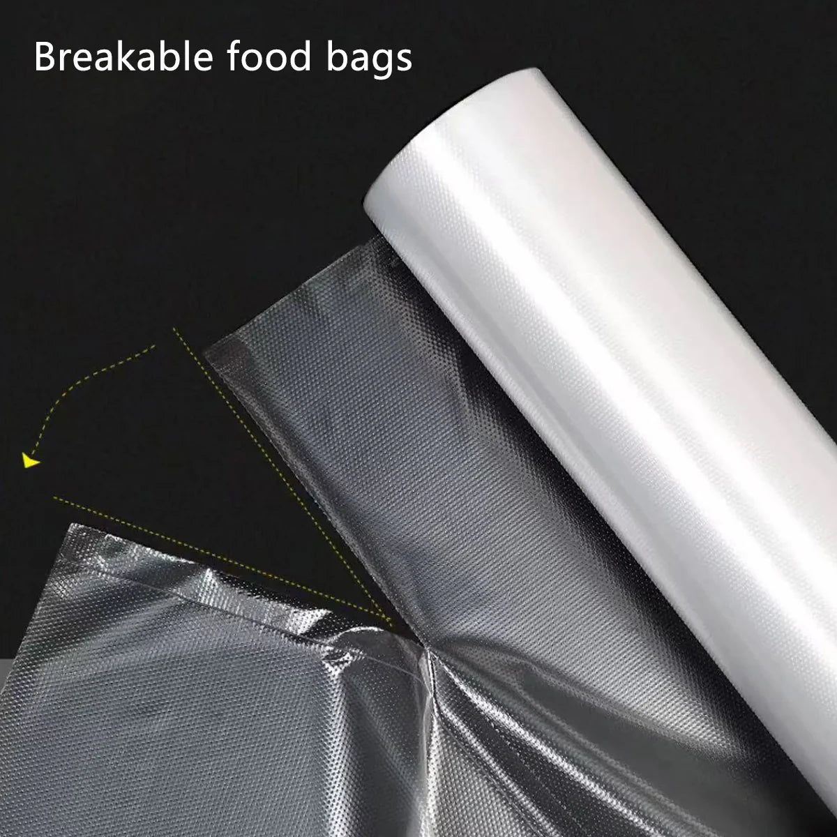Biodegradable Food Storage Bags Perforated Roll Eco Friendly