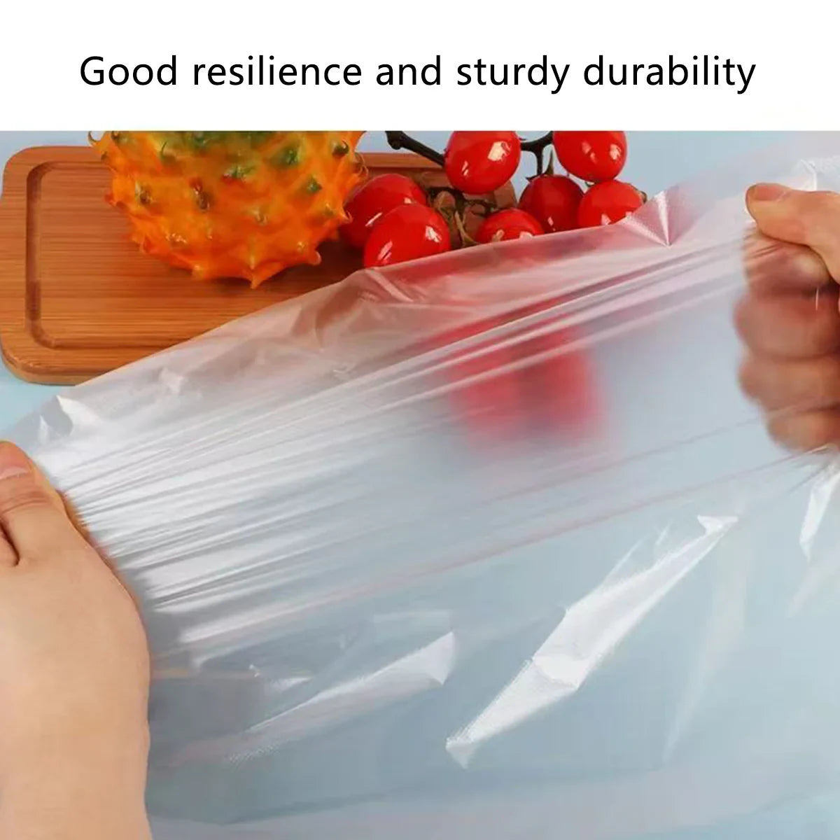 Biodegradable Food Storage Bags Perforated Roll Eco Friendly
