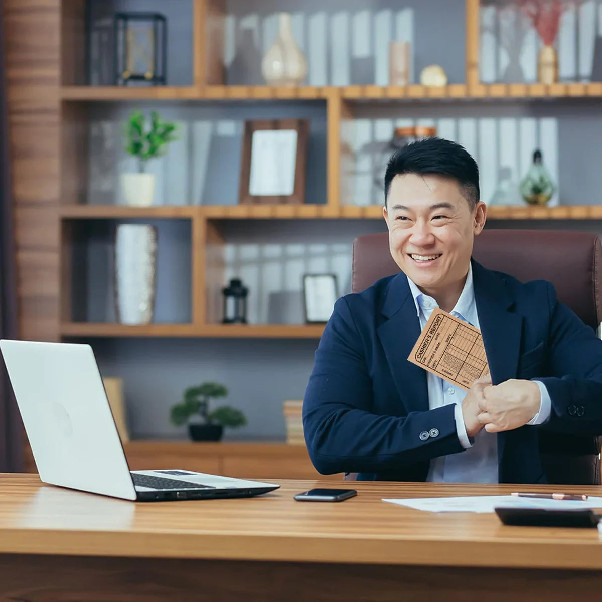 50pcs Cash Detail Envelopes Cashier Report Retail Use