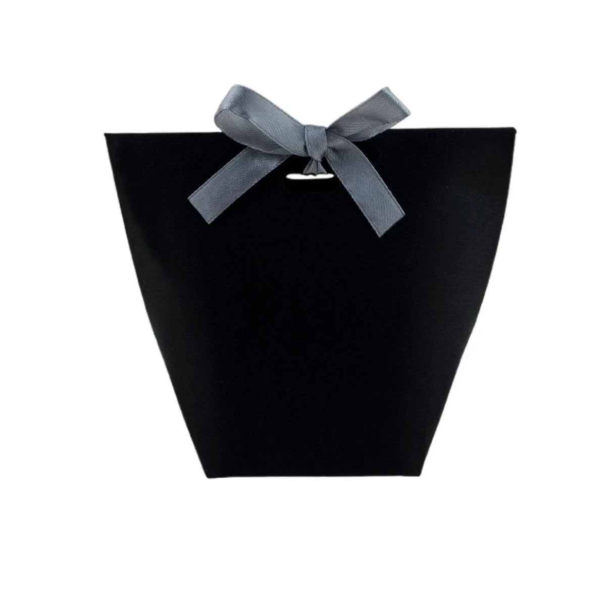 Kraft Paper Gift Bags with Ribbon Closure – 50 Pieces