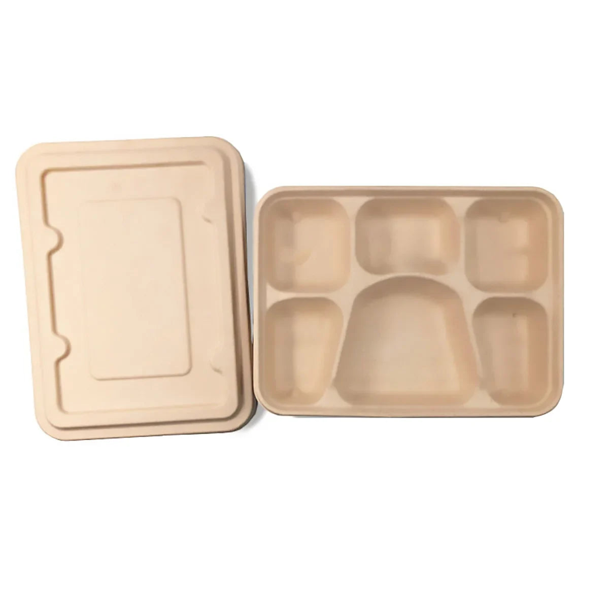 Plant Fibers Takeaway Containers Boxes 25-50pcs