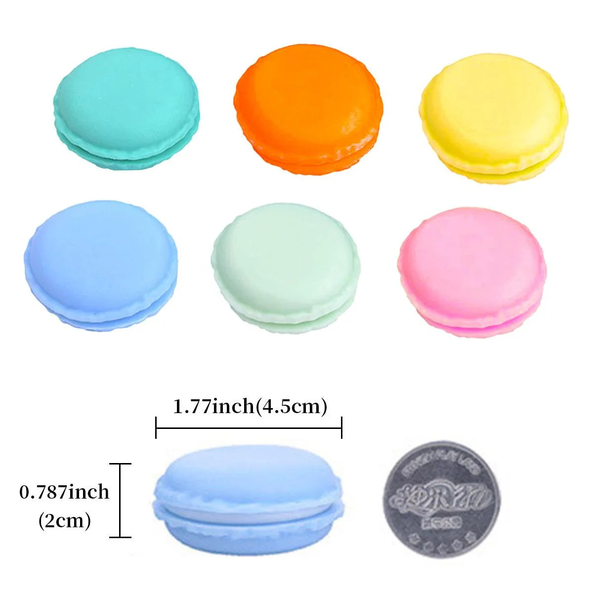 Macaron Jewelry Storage Box – Cute & Portable Organizer