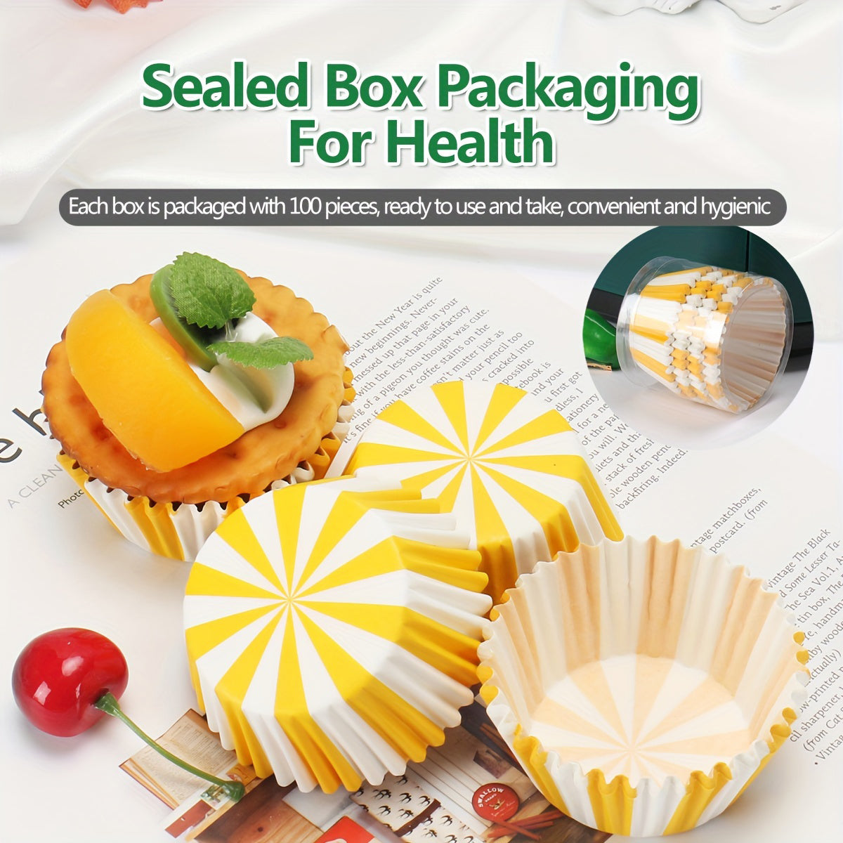 Food-Grade Cupcake Liners 1000PCS Heat-Resistant for Baking Muffin Cake Cups