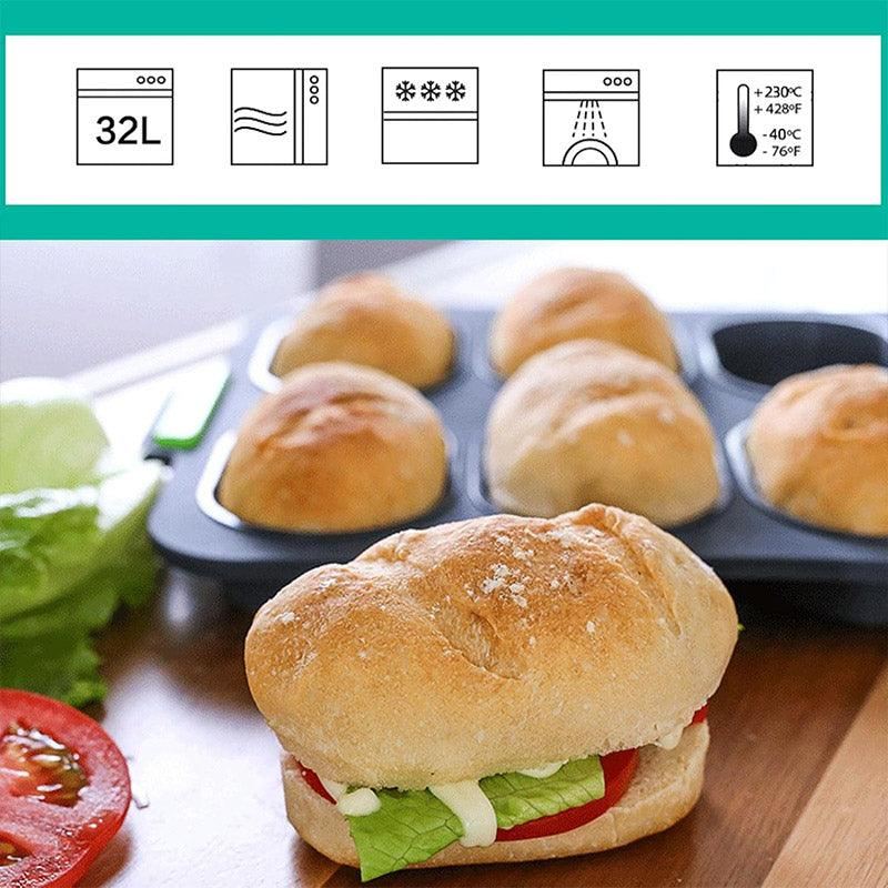 Non-Stick Silicone Baking Pan – Heat-Resistant & Food-Grade