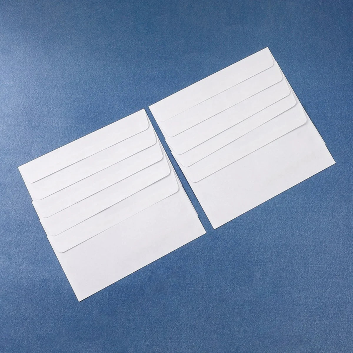 50pcs DL White Window Envelopes Self Seal for Office School