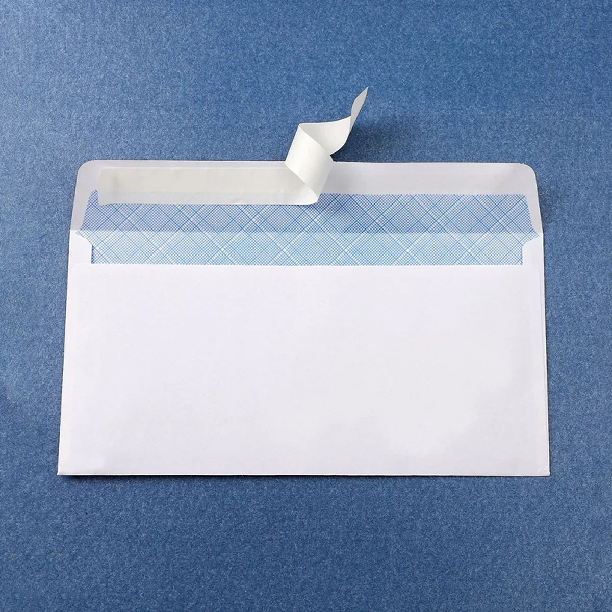 50pcs DL White Window Envelopes Self Seal for Office School