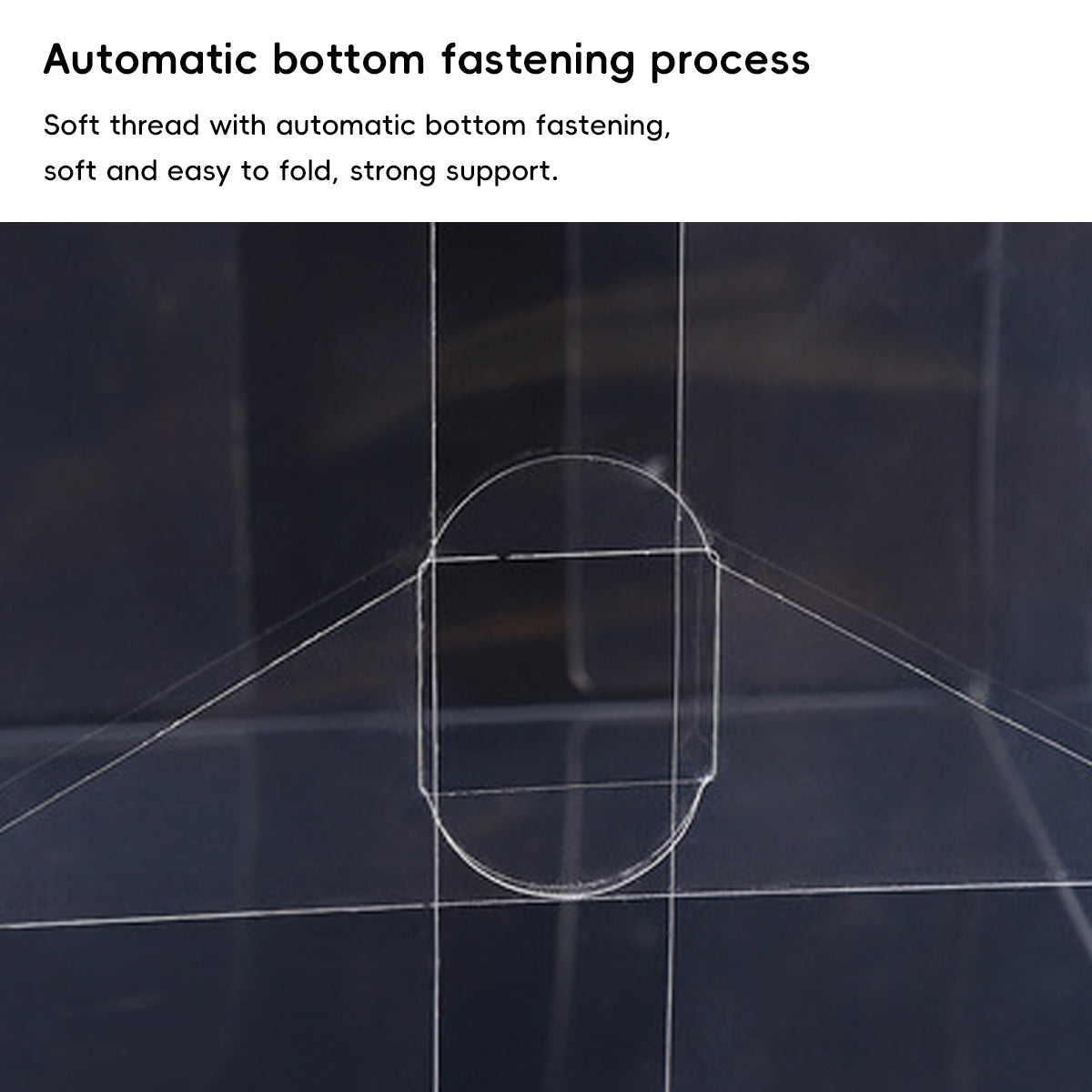 50PCS Clear PVC Gift Boxes Transparent Party Favour Packaging