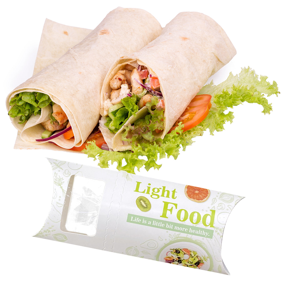 Baking Meat Roll Takeaway Containers Food-Safe Leak Proof 50PCS