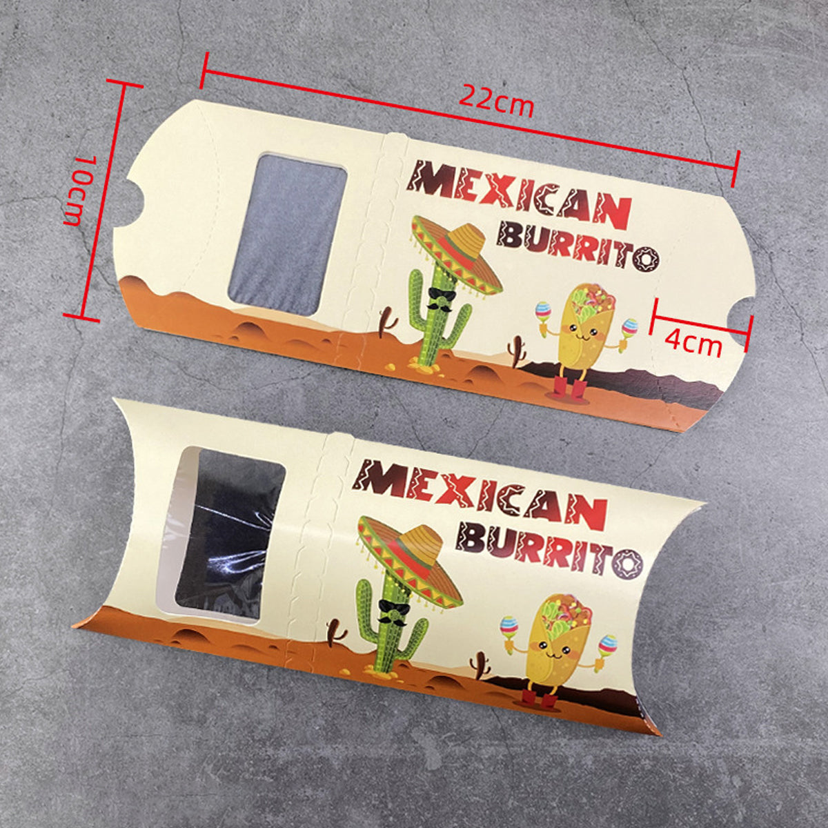 Baking Meat Roll Takeaway Containers Food-Safe Leak Proof 50PCS