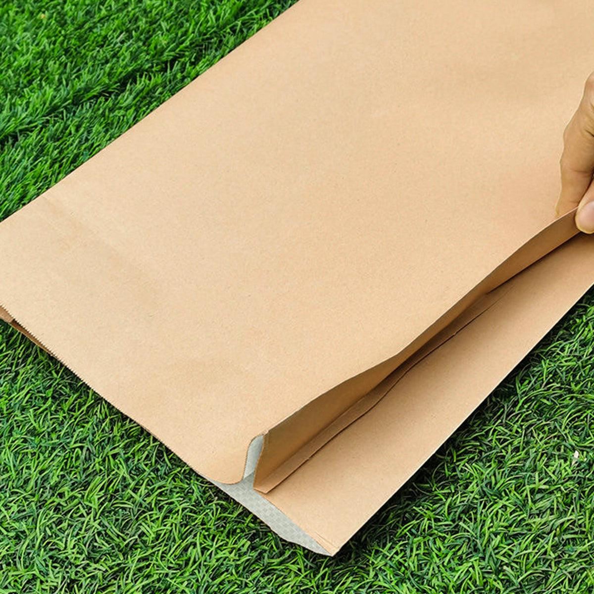 Packing Bags Kraft Paper Plastic Durable Heat-Sealed for Secure Storage