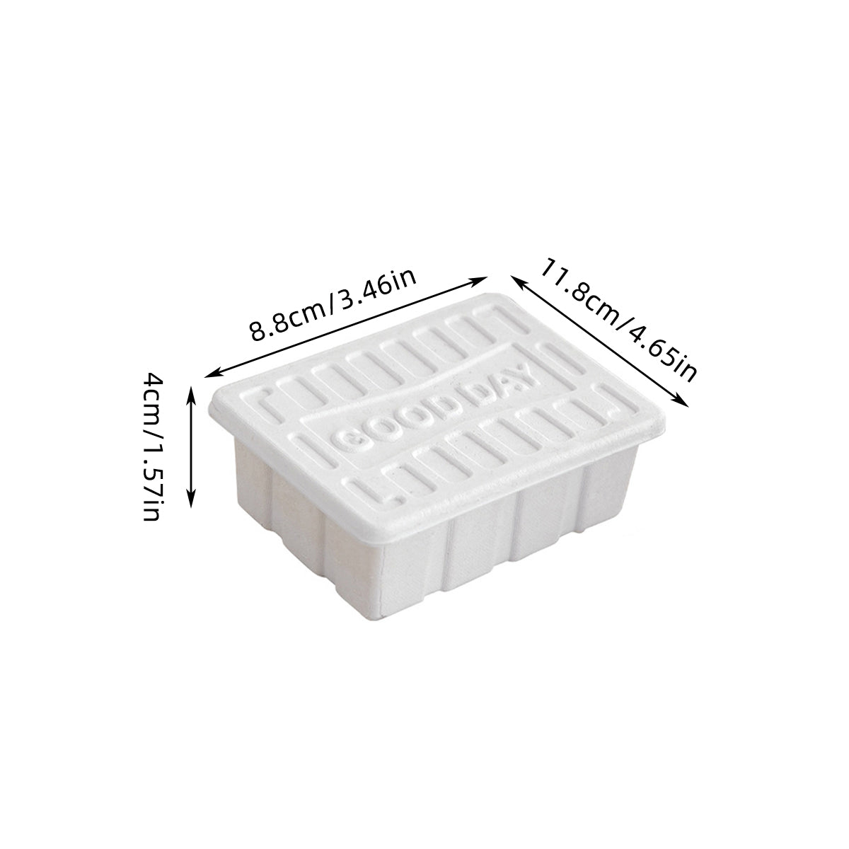 10PCS Eco Friendly Disposable Pulp Gift Boxes for Wedding Party