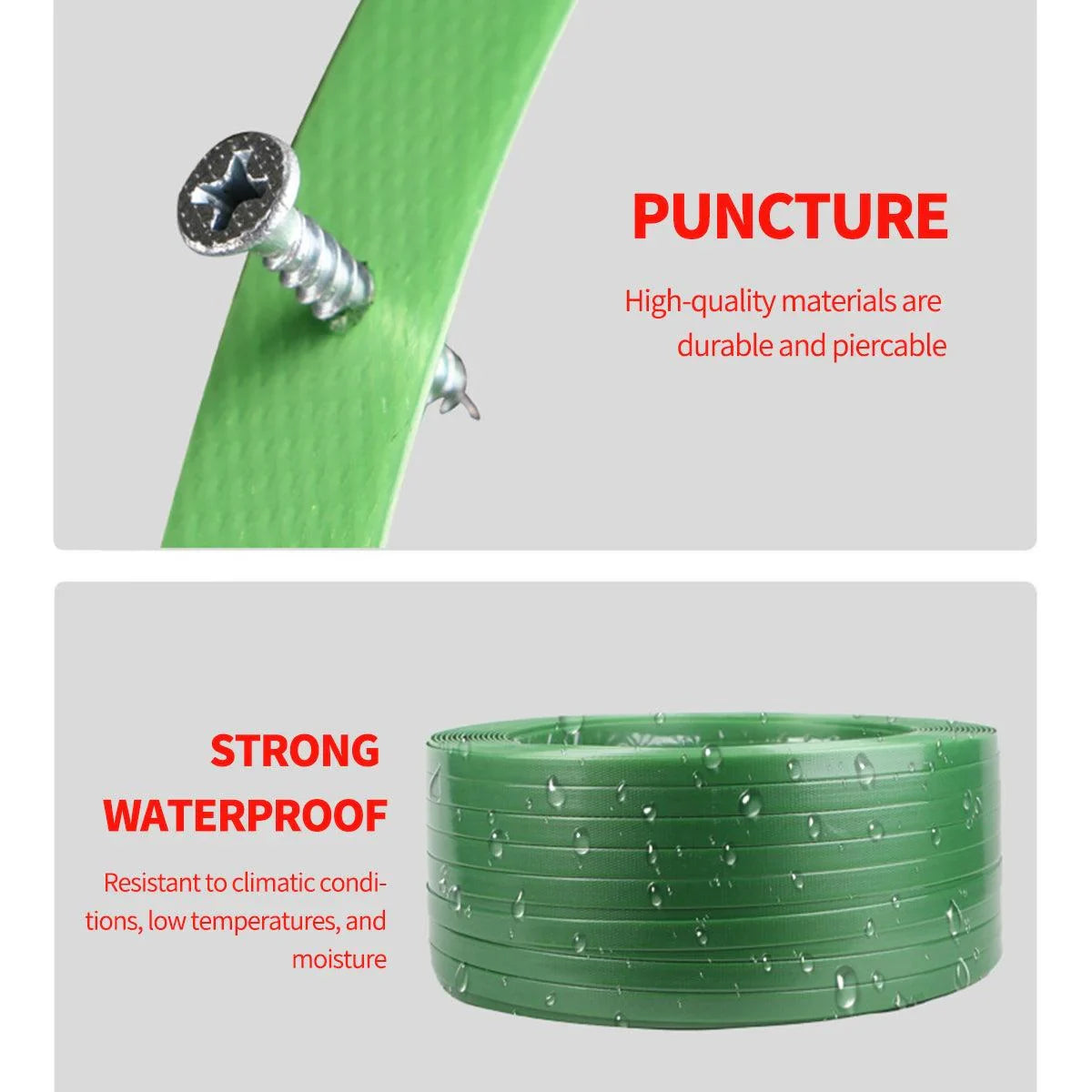 Plastic Green Packing Strap Heavy Duty Banding Belt 1Roll