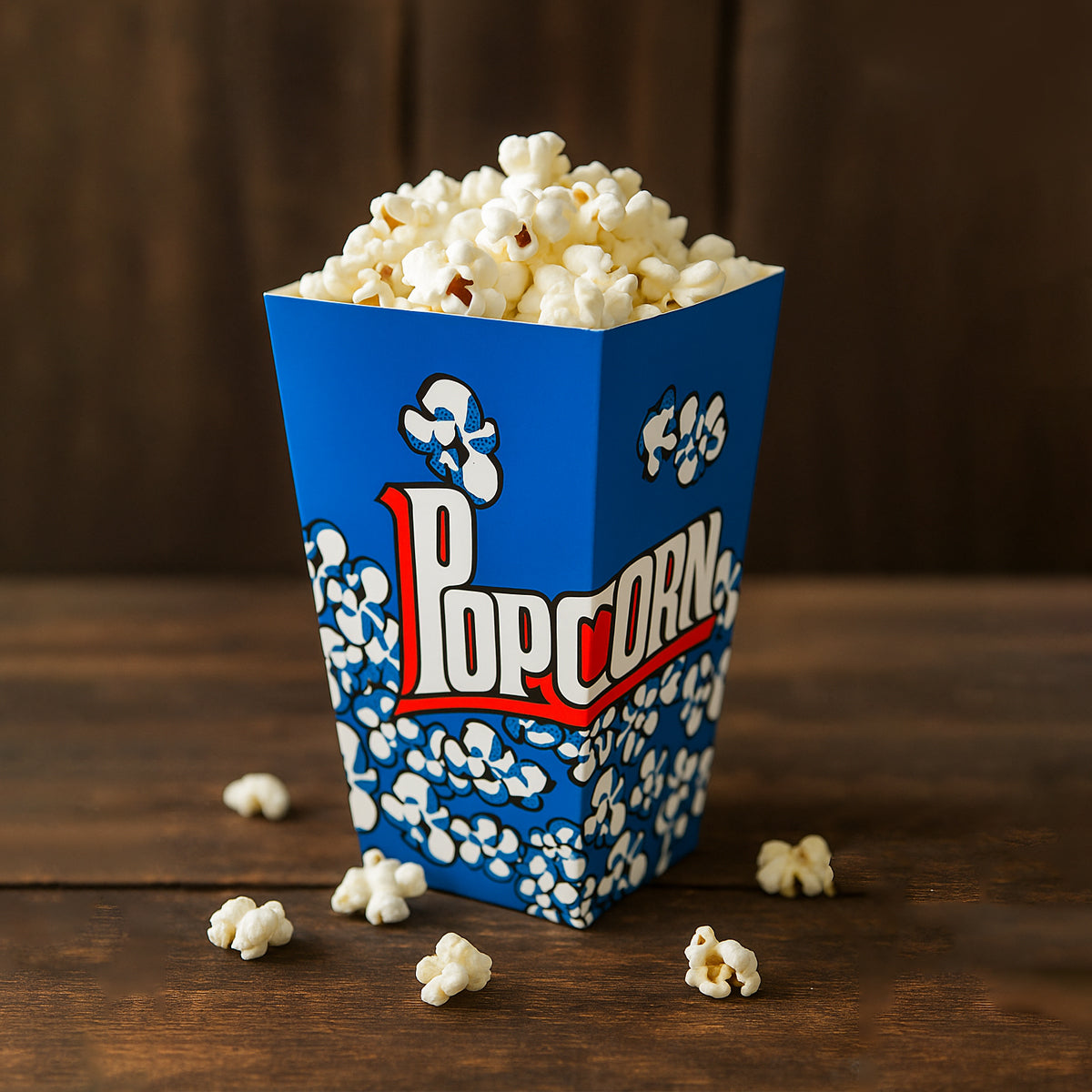 Popcorn Box Snack Box Disposable Food Container For Fast Food Takeaway
