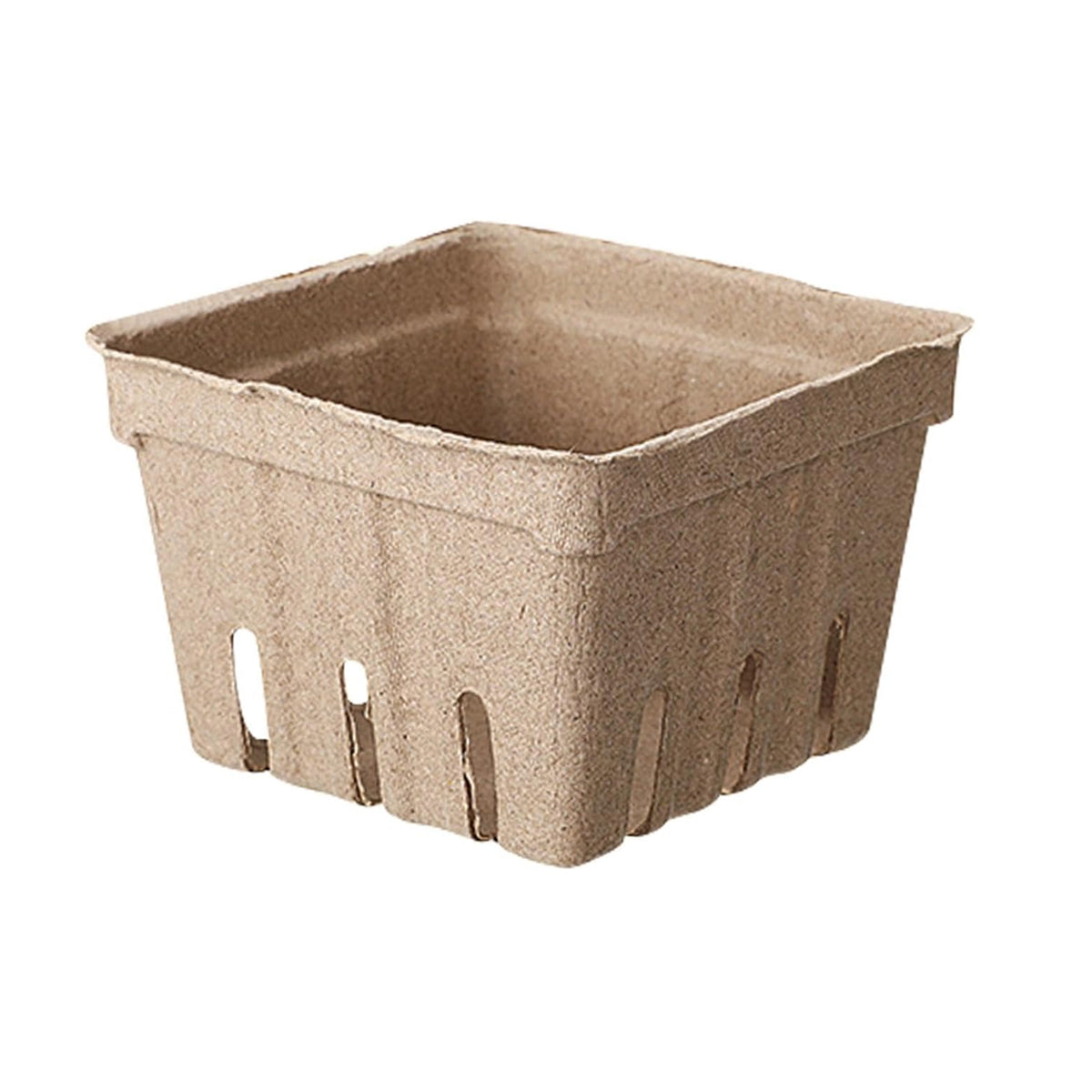 60PCS Biodegradable Pulp Fruit Boxes for Produce Storage