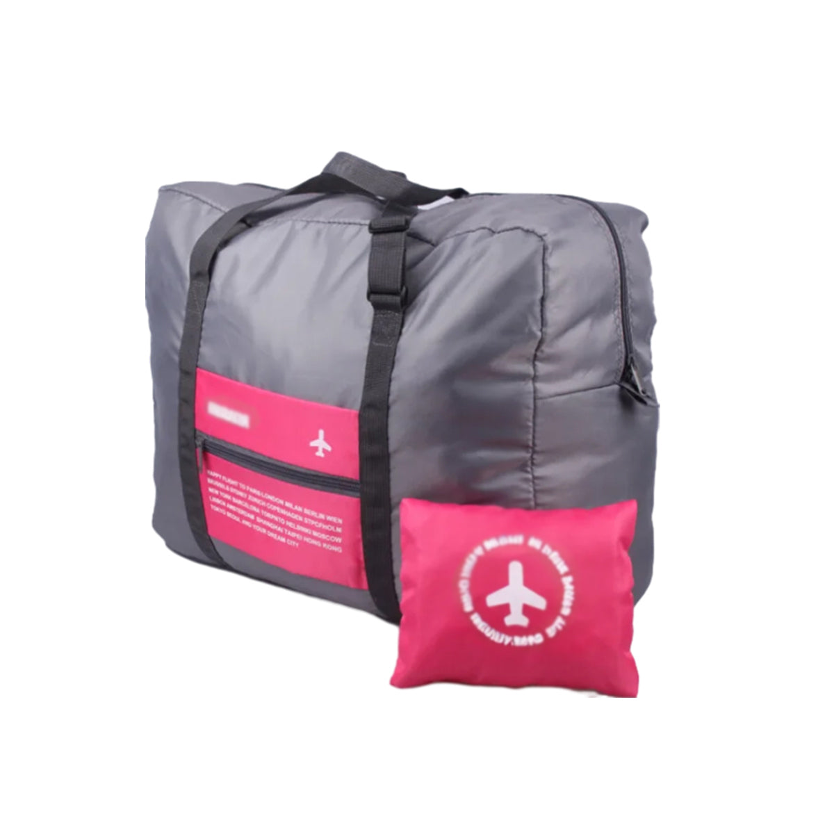 Duffel Storage Bag Waterproof Nylon 4 Colors 1 Piece