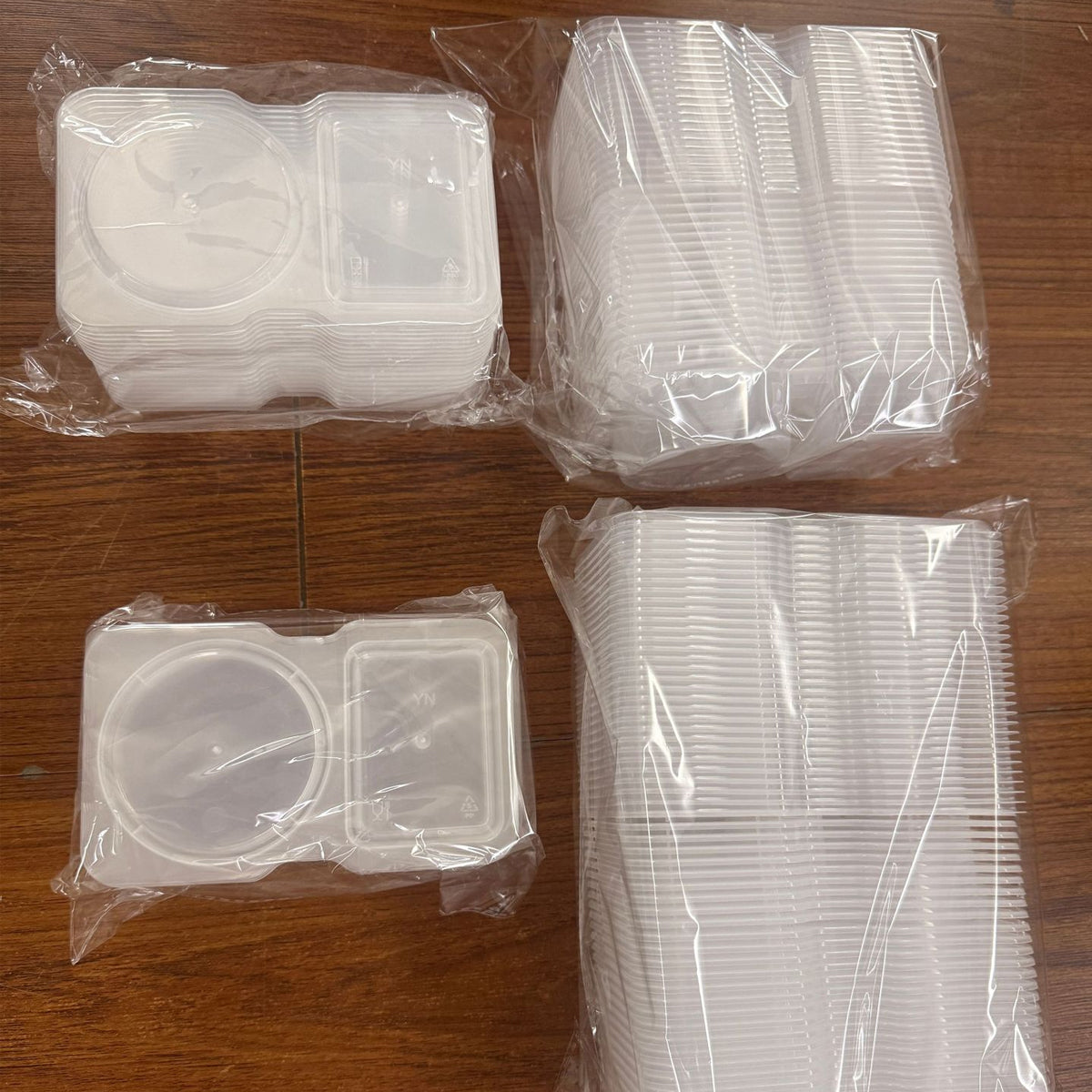 50PCS Disposable Takeaway Sauce Containers Food Grade with Lids