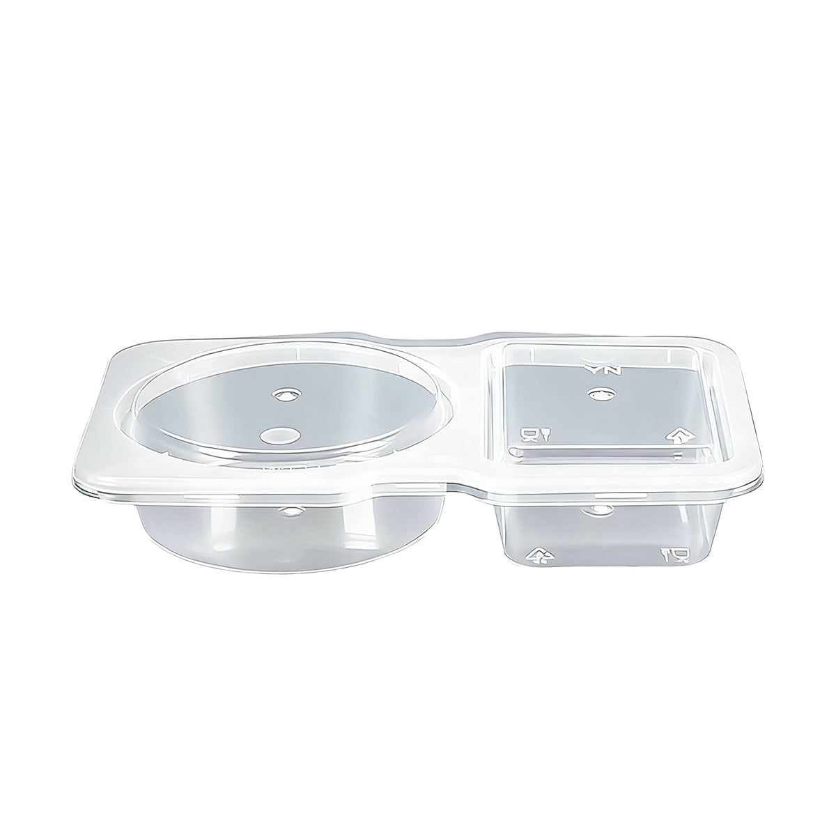 50PCS Disposable Takeaway Sauce Containers Food Grade with Lids