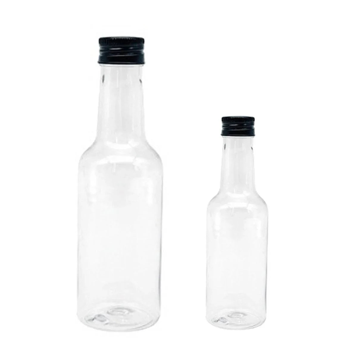 Small Plastic Bottles PET 50ml 150ml Leak Proof Travel Use