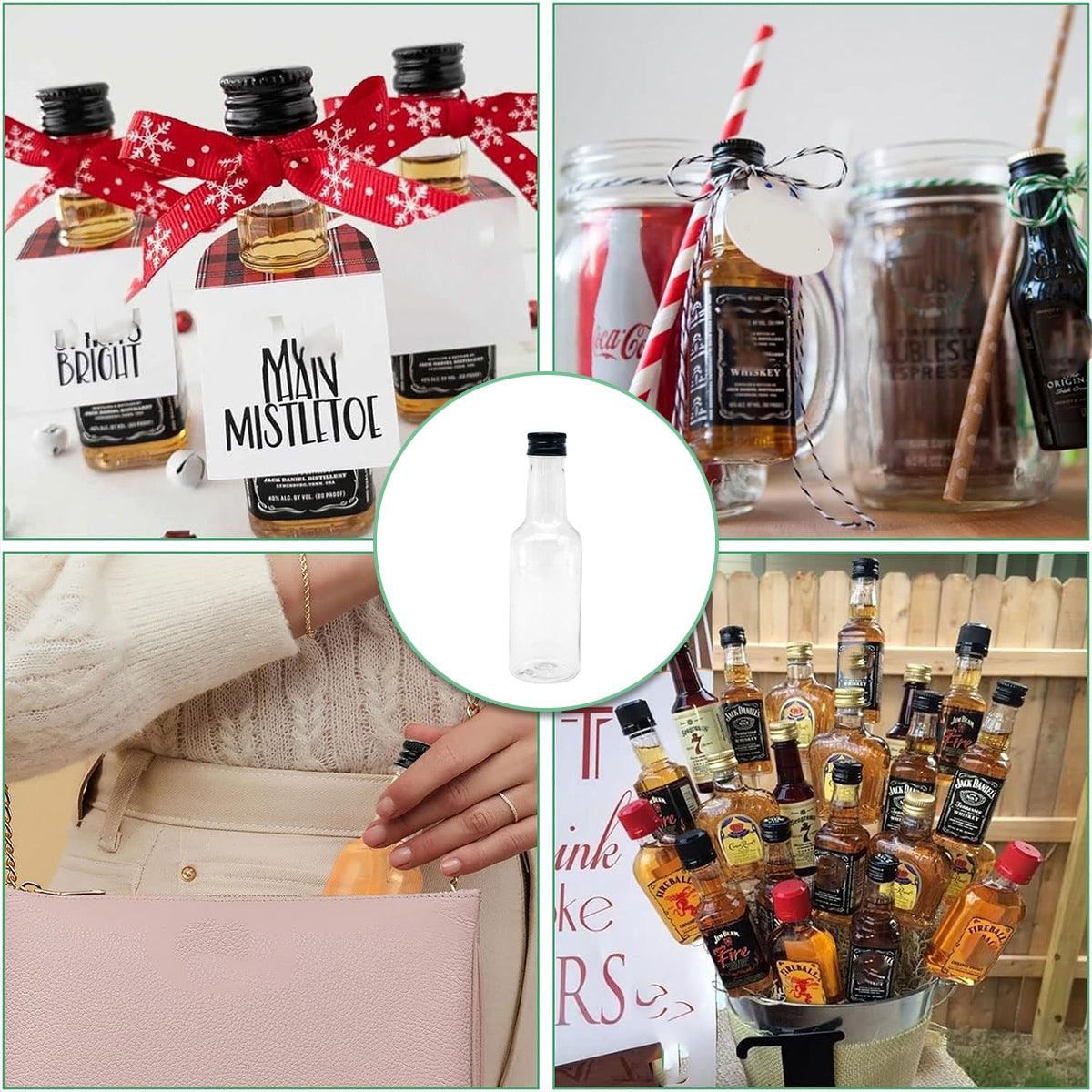 Small Plastic Bottles PET 50ml 150ml Leak Proof Travel Use